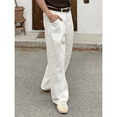 thumbnail image 5 of Mrmall Men's Wide Leg Regular Fit Y2K Jeans Hip Hop Streetwear Denim Jeans Casual Skate Trousers, 5 of 6