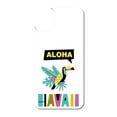 thumbnail image 3 of DistinctInk Custom SKIN / DECAL compatible with OtterBox Symmetry for iPhone 11 (6.1" Screen) - Summer Graphics - Aloha Hawaii Yellow Teal Pink, 3 of 5