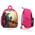 thumbnail image 2 of Titanfall Mochila Escolar para Niños y Niñas, Mochila Infantil Ligera de Alta Calidad, Grande y Duradera ROSA, 2 of 6