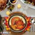 thumbnail image 3 of PMU Thanksgiving 9inch Plate Tableware and Party Decoration (8/pkg) Pkg/6, 3 of 7