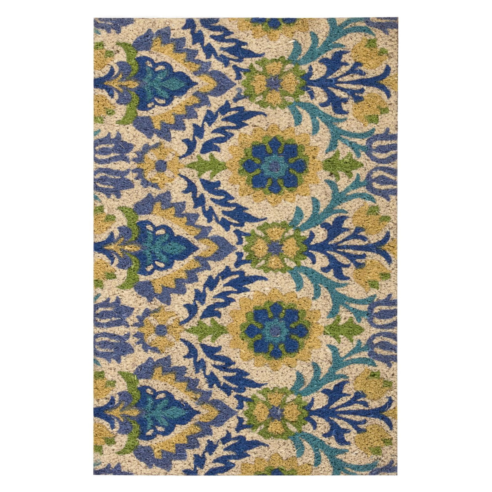 Waverly Greetings "Santa Marie" Bluebell Doormat by Nourison
