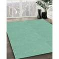 thumbnail image 3 of Ahgly Company Tapis Rectangulaire d'Intérieur Lavable en Machine Vert Menthe Transitionnel, 7 Pieds x 10 Pieds, 3 of 7