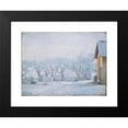 thumbnail image 2 of Erik Werenskiold 24x18 Black Modern Framed Museum Art Print Titled - White Frost (1889), 2 of 5