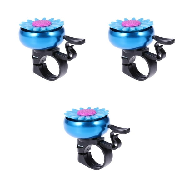 3 Count Bicycle Bell Kids Scooter Girls Bike Mini Child Blue