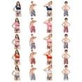 thumbnail image 3 of Baozhu Family Matching Swimwear Two Pieces Tankini Set Women Girls Swimsuit Mommy and Me Beach Dress Bathing Suits, 3 of 8