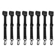 thumbnail image 4 of Clips para colgar en dosel, ganchos para colgar en toldo, Clips para lámpara colgante negros, colgador para tienda de campaña para acampar al aire lib 8 piezas, 4 of 8