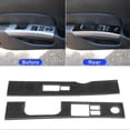 thumbnail image 2 of 2Pcs Carbon Fiber Window Lift Switch Panel Cover Trim Fit for Nissan 350Z 2006-2009, 2 of 4