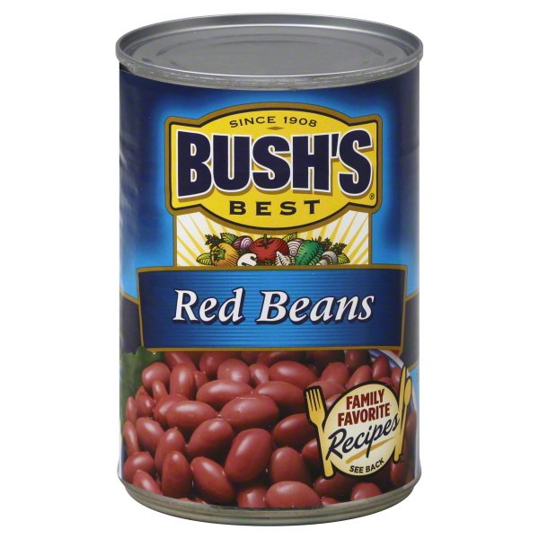 BUSH'S Red Beans, 16 oz Canned Beans