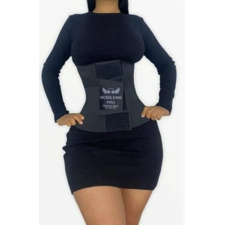 

Moda King Peru Reloj de Arena Hourglass Body Shaper Corset Black Size L