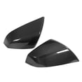 thumbnail image 2 of Ikon Motorsports Mirror Covers Compatible With 2021-2025 Tesla Model S All Models OE Style Dry Carbon Fiber Gloss Black Left Right Rear View Side Mirror Cover Cap Trim 2PCS 1Pair, 2 of 8