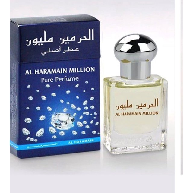 Aceite de perfume Al Haramain Collection Million 15 ml para hombre