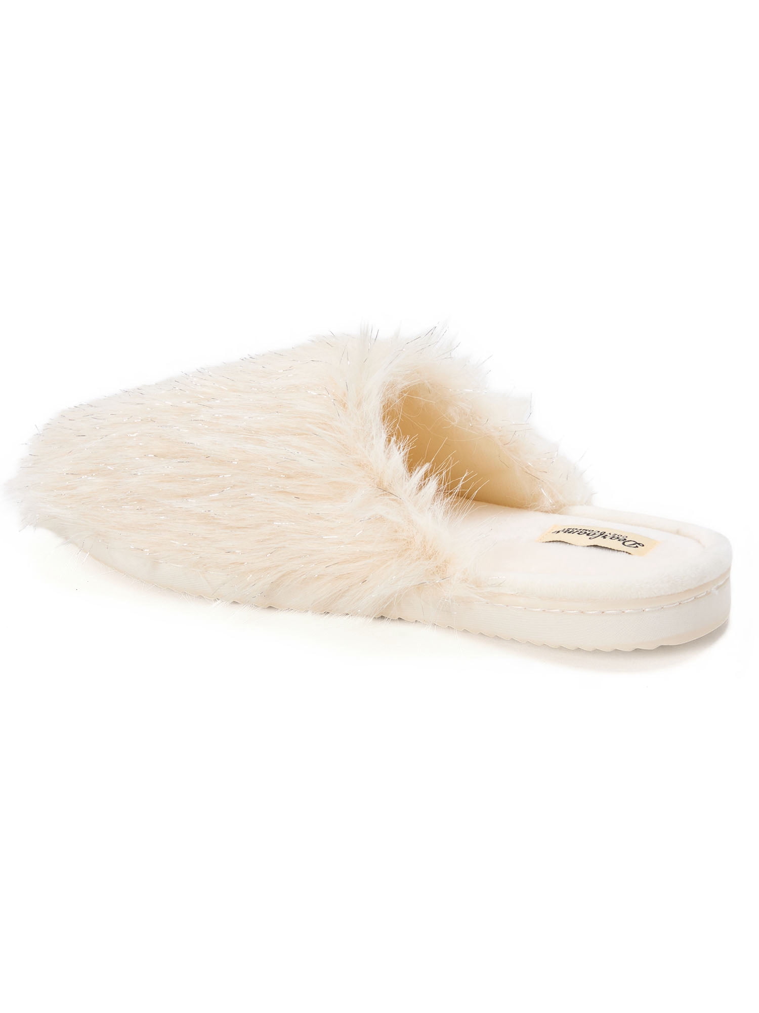 Dearfoams Cozy Comfort Women's Sparkle Pile Slippers