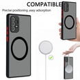 thumbnail image 5 of Funda de teléfono magnética de armadura para Samsung Galaxy A55, A53, A54, A52, A52s, A35, A34, A33, A32, A12, A13, A51, 5G, Carcasa de carga inalámbrica, 5 of 5
