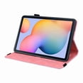 thumbnail image 4 of Dteck Case For Samsung Galaxy Tab S6 Lite 10.4 inch 2020, [Hand Strap] [Multi-Angel Stand] [Credit Card Wallet] PU Leather Shockproof Case, Pink, 4 of 7