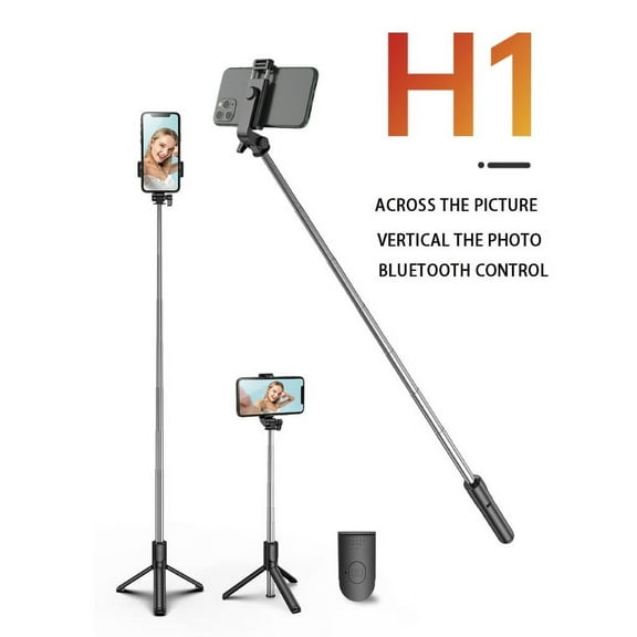 AlexTong Selfie Stick, Extendable and Tripod Stand Selfie Stick with Wireless Remote for iPhone 13, 12, 11, XR, X, 8, 7, Pro, Max, Plus, SE, Android Phone, Smartphon