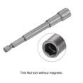 thumbnail image 5 of Uxcell 1/4" Quick-Change Hex Shank 5/16" Nut Driver Bit, No-magnetic 4" Length, SAE, 5 of 5