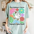 thumbnail image 3 of Funny Goose Tee – Sarcastic Goose Humor Floral Retro Summer Shirt, 3 of 5