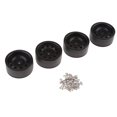 thumbnail image 1 of 4 Piezas Ruedas 1.9inch Crawler Car /10 RC Crawler 90035,90044 Triángulo negro Sunnimix Llantas de ruedas RC, 1 of 7