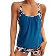 thumbnail image 2 of VerPetridure Tankini Bathing Suits for Women High Waisted Two Piece Swimsuits Tummy Control Swimwear Loose Swim Suit with Boyshorts, 2 of 8