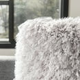 thumbnail image 3 of Safavieh Shag Modish Metallic Solid Plush Pillow, 3 of 5
