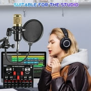 Microphone for Podcast Equipment Bundle and Studio Recording Equipment,USB Microphone,Microphone for Computer,Perfect for Recording Podcasts and Live Streaming