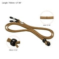 thumbnail image 2 of Uxcell Eyeglass Strap Adjustable Glasses String Holder Men Women Sunglasses Retainer Light Brown 8 Pack, 2 of 6