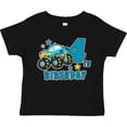 thumbnail image 3 of Inktastic 4th Birthday Monster Truck Boys Toddler T-Shirt, 3 of 5