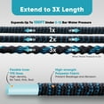 thumbnail image 7 of PortableOut 100ft Expandable Flexible Garden Water Hose, 10 Spray Nozzle, Outdoor, Yard, Car Wash, 7 of 7