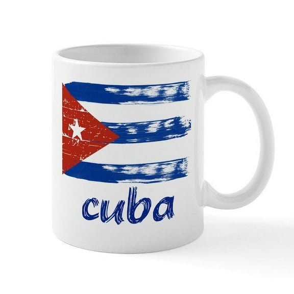 CafePress - Cuba Mug - 11 oz Ceramic Mug - Novelty Coffee Tea Cup