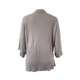thumbnail image 4 of Guardurnaity Suéter abierto frontal para mujer, cárdigan de punto suelto de poliéster, manga 3/4, ropa informal de primavera y otoño, Púrpura, M Prendas para la parte del cuerpo Gris SG Guardurnaity AP003557-19, 4 of 6