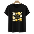 thumbnail image 2 of VerPetridure Plus Size Happy Easter Shirts for Women Rabbit Graphic T-Shirt Short Sleeve Tee Tops Classic-Fit Women's Fashion Crew Neck Short Sleeve Easter Print Tops, 2 of 6