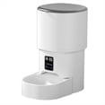 thumbnail image 1 of Alimentador Automático para Gatos con Botón Wifi de 4 L, Comedero Inteligente para Perros y Gatos, Dispensador Inteligente de Comida para Mascotas., 1 of 6