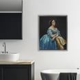 thumbnail image 2 of Stupell Industries Vintage Lady with Clothespin Gray Framed Floater Canvas Wall Art design by Seven Trees Design, 31 x 25, 2 of 9