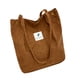 thumbnail image 3 of Bolso bandolera de terciopelo, bandolera, bolso de mano para niña, mujer, bolso de mensajero de un solo hombro, accesorio de viaje, marrón Methold AP000793-04, 3 of 7