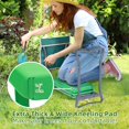 thumbnail image 4 of Garden Kneeler and Seat: Upgraded Widened Gardening Stool with Detachable Soft Kneeling Pad, Foldable Garden Bench Heavy Duty with Large Tools Bag and Pouch, Gifts for Women Men Seniors Gardener, 4 of 15
