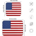 thumbnail image 3 of USA American Flag Dish Drying Mat for Kitchen Ccounter Absorbent Microfiber Small Drying Pad Dish mats for Kitchen Countertops 16 x 18 Inch, 3 of 6
