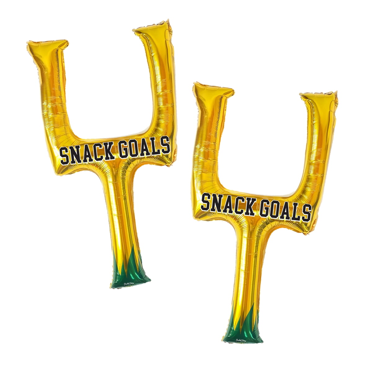Packed Party 'Snack Goals' 3 ft. Mylar Balloon, Football Party Décor, 2 Ct