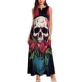 thumbnail image 2 of Skull 2025 Dress Evening Elegant And Chic Women for Outfits Beach Clothes Women Dress, 2 of 6