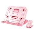 thumbnail image 3 of Laptop Stand Holder w/ 360 Degree Base Rotation & Ph Holder Pink, 3 of 6