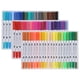 thumbnail image 3 of Rotuladores De Acuarela, Punta Fina De 0,5 MM, Rotuladores De Punta 60/80/100, Suministros De Arte De Doble Pincel, Libros Para Colorear, Artesanías Para Adultos Profesionales ANGGREK  AH1211, 3 of 8