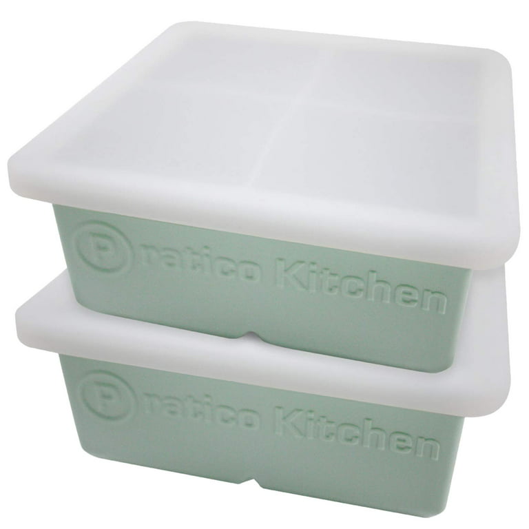Ice Cream Storage Tub Rectangular Reusable Ice Cream Box Container Mold  with Lid Kitchen Refrigerator Storage Home Ice Cream Tub - AliExpress