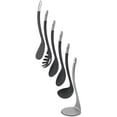 thumbnail image 2 of Joseph Joseph Ensemble d'Outils de Cuisine Empilables Compacts Nest 100 Ustensiles avec Support de Rangement Magnétique en Nylon, 5 Pcs, Gris, 2 of 4
