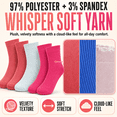 thumbnail image 2 of Muk Luks Whisper Soft Girls Socks, Lightweight Breathable Quarter Crew Socks for Girls, Red, S, 6 Pack, 2 of 9