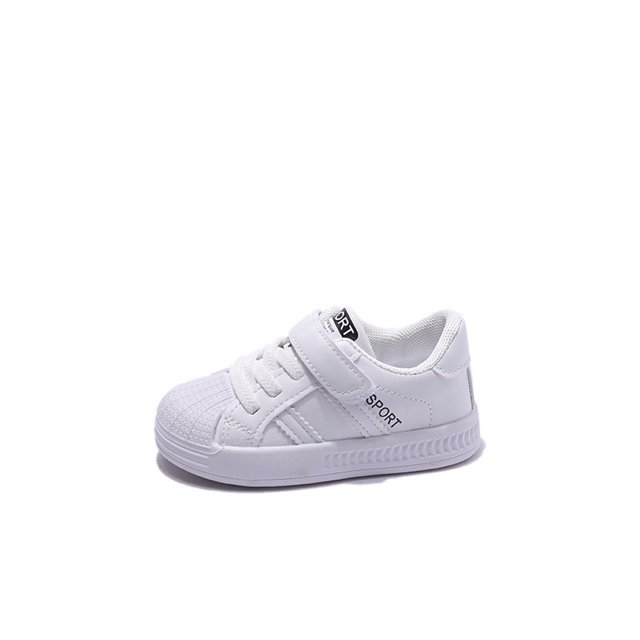 Zapatos de primavera y otoño para bebés y niños pequeños, zapatos blancos para jardín de infantes, zapatos para bebés, zapatos de tabla para niños y niñas