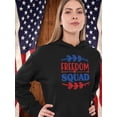 thumbnail image 2 of Freedom Squad W Garland Hoodie Women -Image by Shutterstock, Female Small, 2 of 4