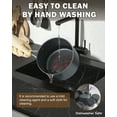 thumbnail image 5 of Cooks Standard Nonstick Sauce Pan Set, 1Qt & 2Qt Hard Anodized Saucepans with Lid Cooking Pots, Oven Safe, Easy to Clean, Black, 5 of 6