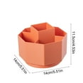 thumbnail image 2 of Inerposs Rotating Makeup Organizer, Desktop Storage Box, Cosmetics Container, Beauty Organizer, Perfect for Home or Travel, 2 of 6