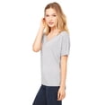 thumbnail image 4 of Bella + Canvas Ladies' Slouchy V-Neck T-Shirt - 8815, 4 of 4