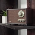 thumbnail image 2 of Radio Bluetooth Victrola Retro Wood con altavoces integrados, 2 of 6