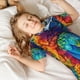 thumbnail image 5 of Balery Colorful Parrot Jungle Dream Conjunto de Pijama Infantil de Manga Corta con Estampado – Ropa de Dormir de Algodón Suave-4X-Large, 5 of 6